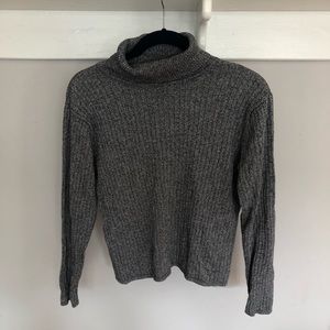 Gray Turtleneck